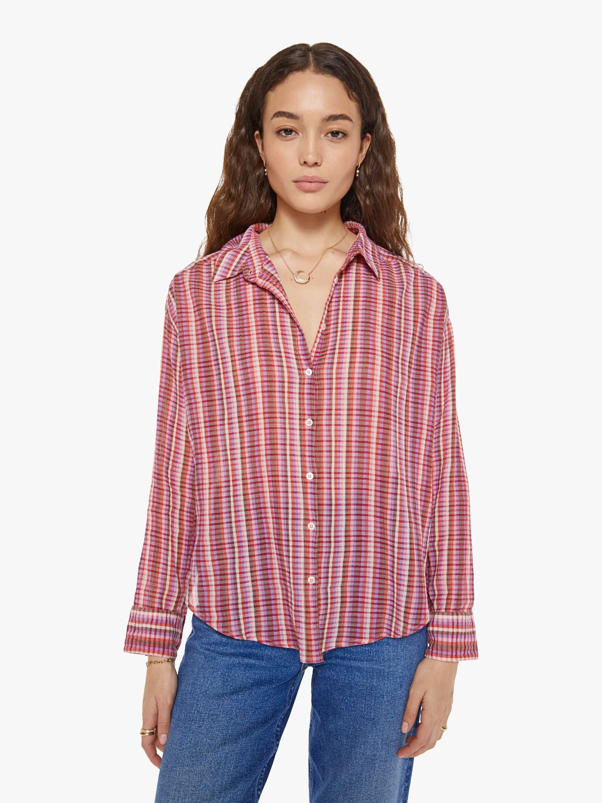 Brands XiRENA Jace Shirt | Mother Denim RUBY QUARTZ