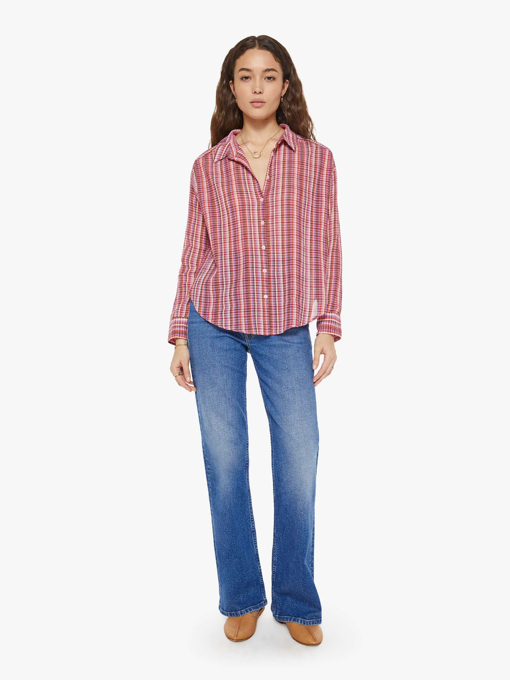Brands XiRENA Jace Shirt | Mother Denim RUBY QUARTZ