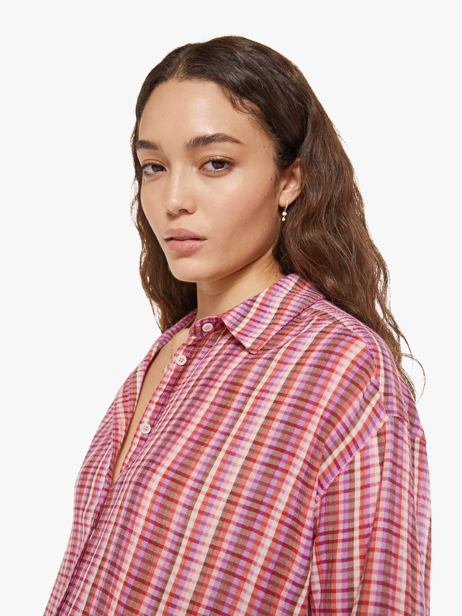 Brands XiRENA Jace Shirt | Mother Denim RUBY QUARTZ