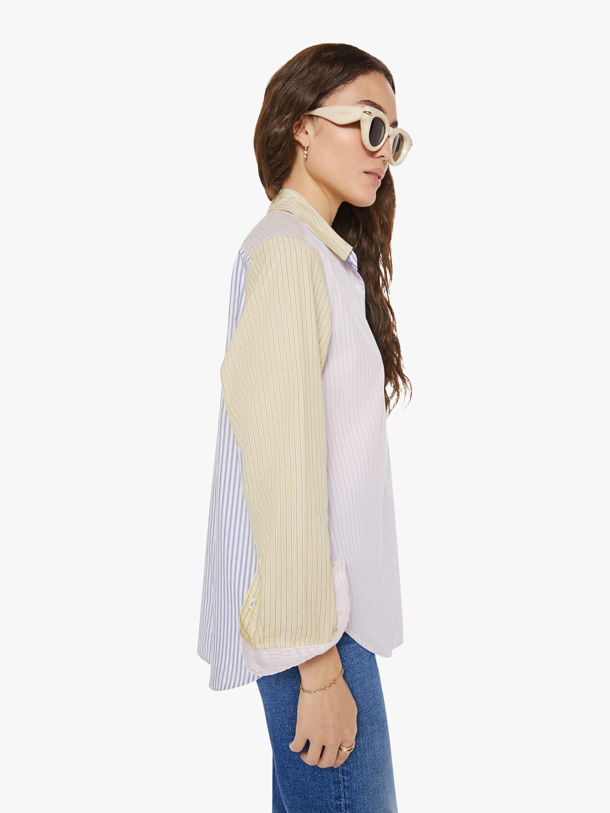 Brands XiRENA Beau Shirt | Mother Denim MIXED STRIPE