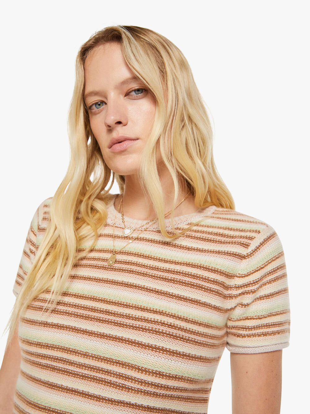 Brands SABLYN Jude Tee | Mother Denim BUTTERCUP