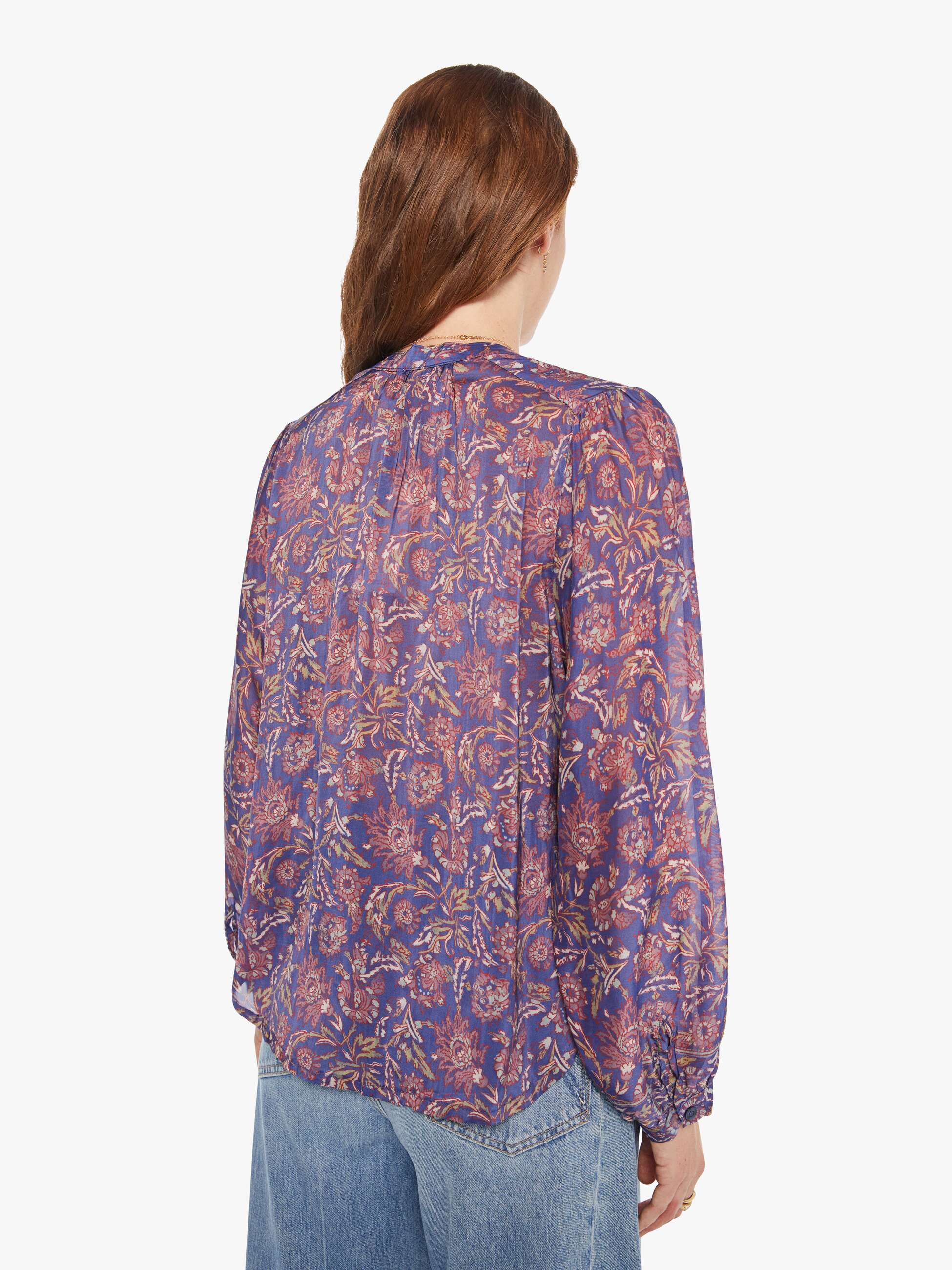 Brands Natalie Martin Tolan Shirt | Mother Denim ARTICHOKE MARINER