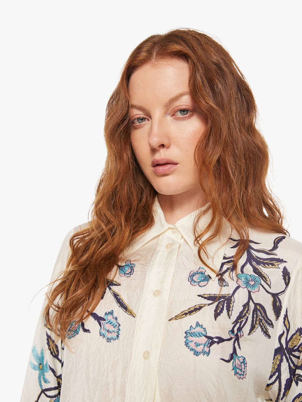Brands Alix Of Bohemia Dana Shirt | Mother Denim MISTED LILY
