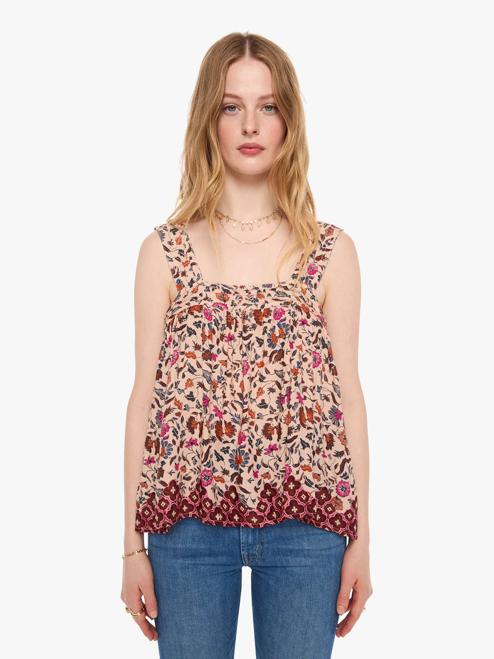 Brands Natalie Martin Jasmine Top | Mother Denim WILDFLOWER SPICE