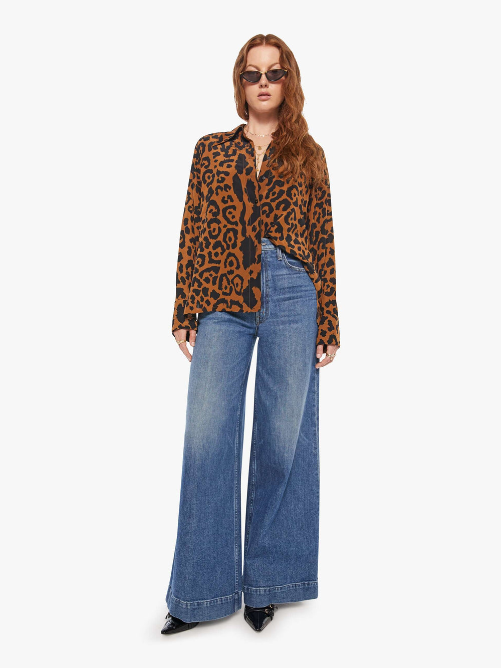 Brands Alix Of Bohemia Dana Shirt | Mother Denim LEOPARD