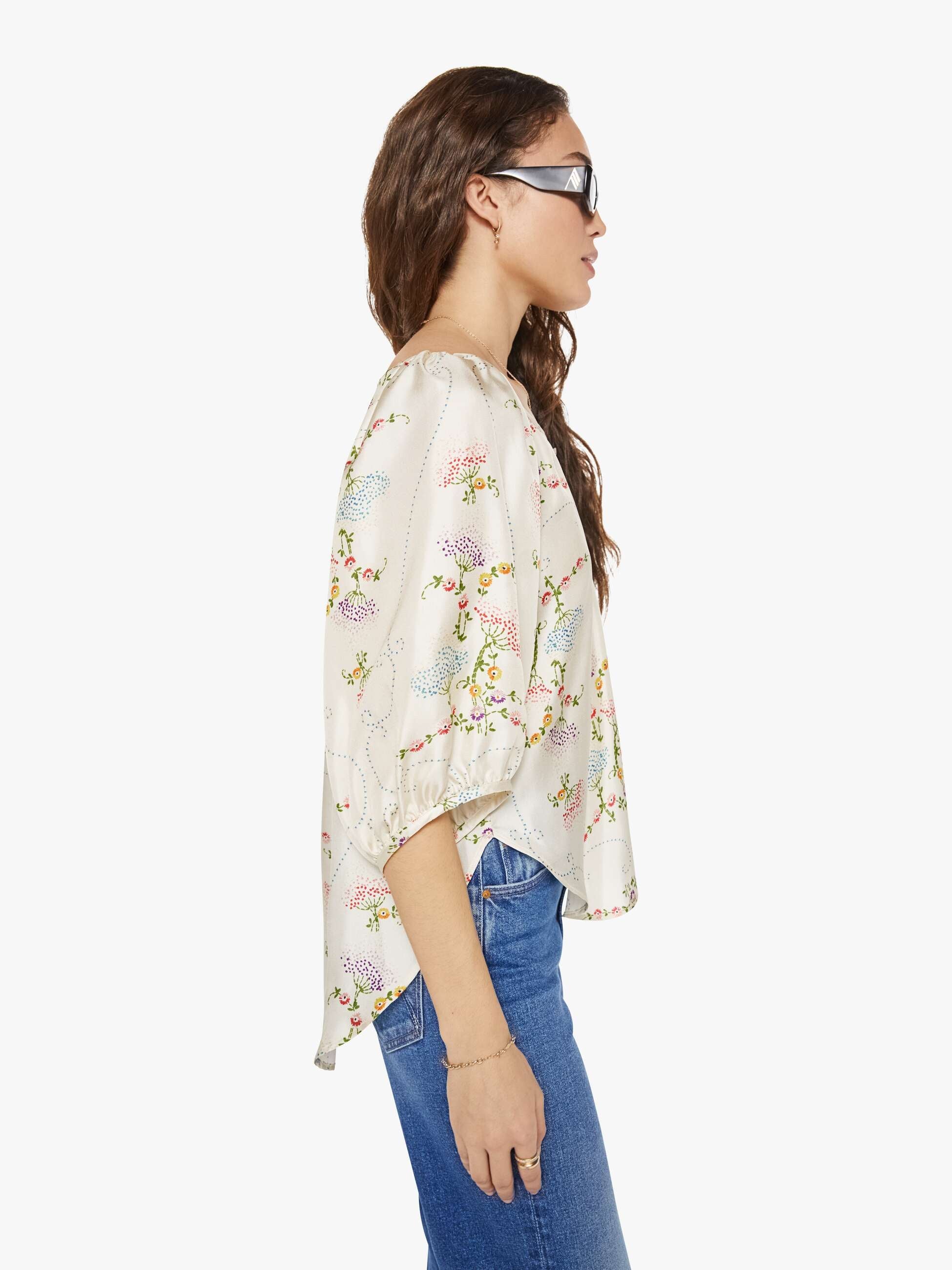 Brands La Prestic Ouiston Moisson Top | Mother Denim BRODERIE ECRU