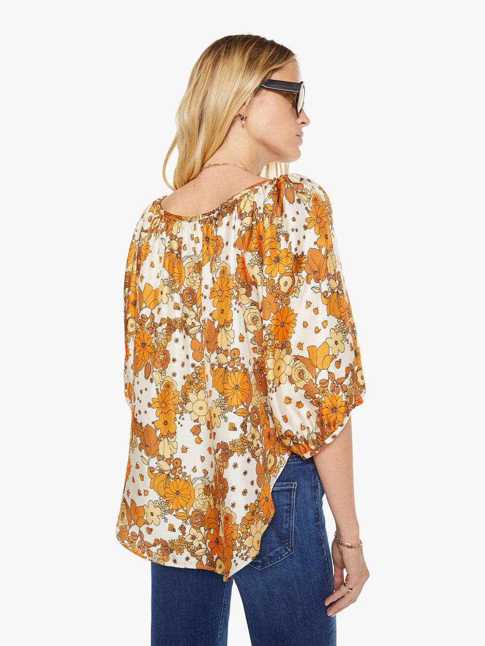 Brands La Prestic Ouiston Moisson Top | Mother Denim FLOWER POWER
