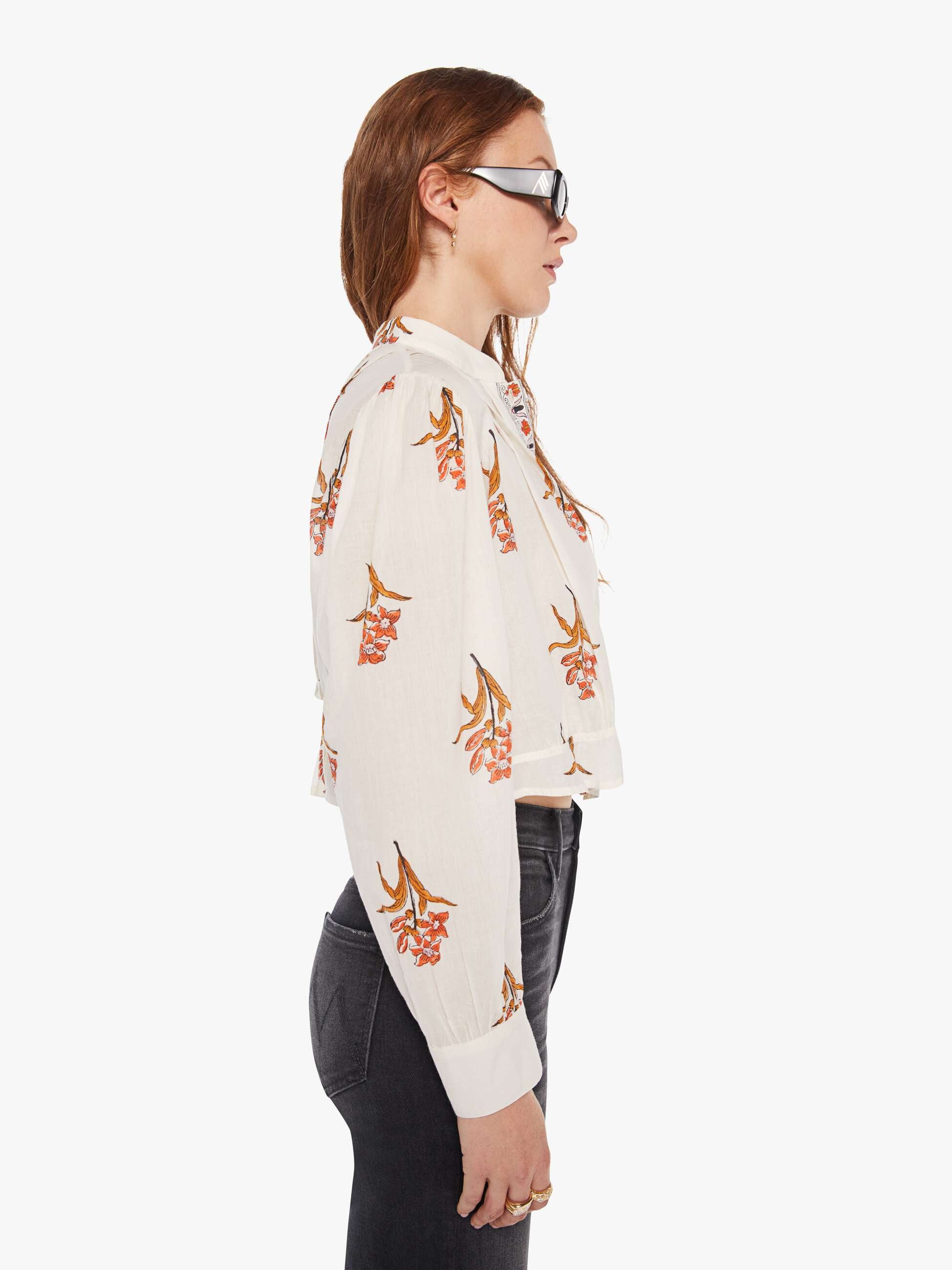 Brands Alix Of Bohemia Ryland Shirt | Mother Denim PERSIMMON FLOWER