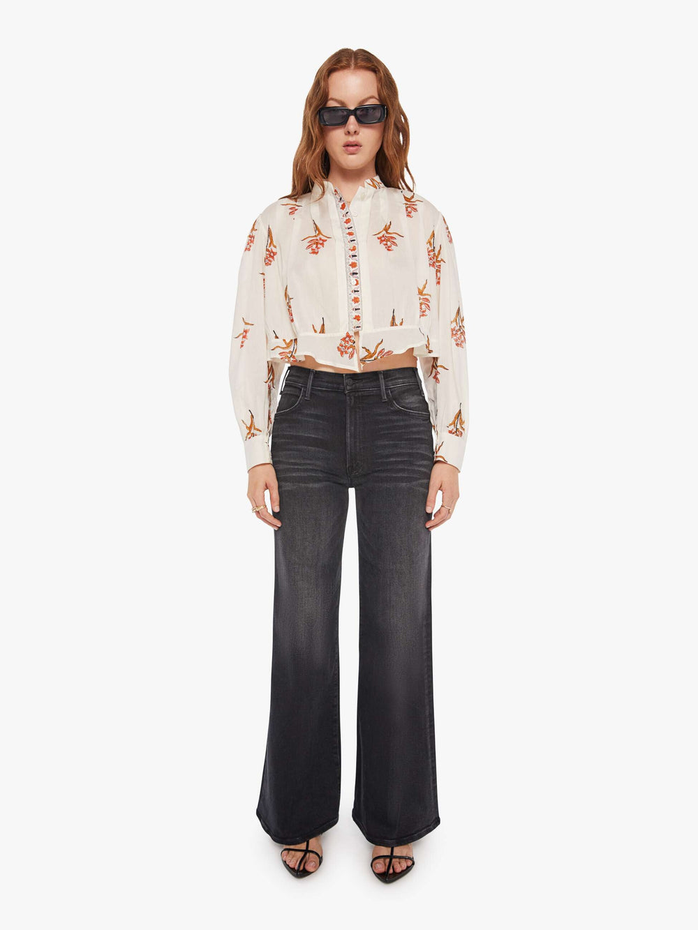 Brands Alix Of Bohemia Ryland Shirt | Mother Denim PERSIMMON FLOWER