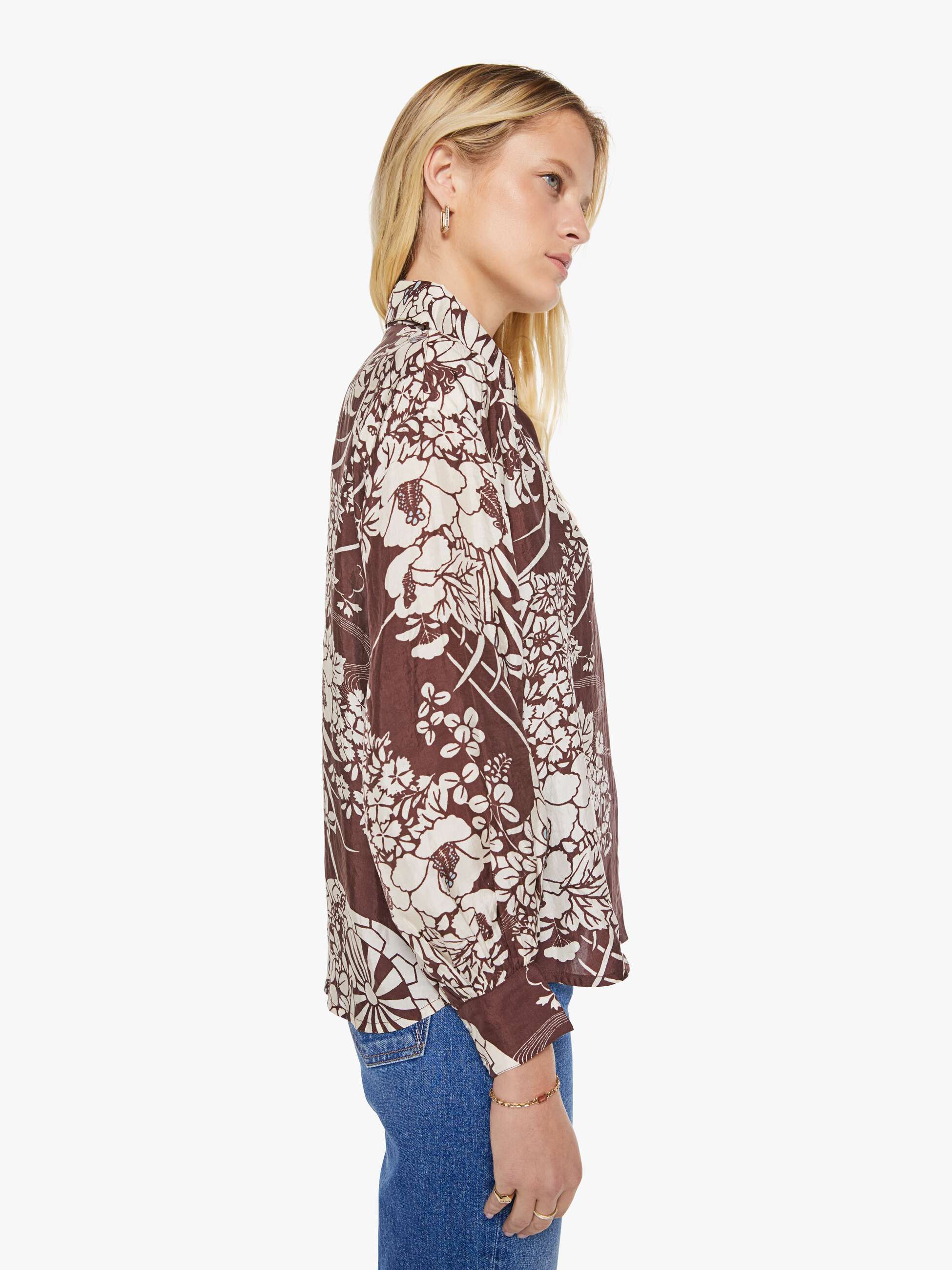 Brands Alix of Bohemia Emery Shirt | Mother Denim AUBURN SPOKE