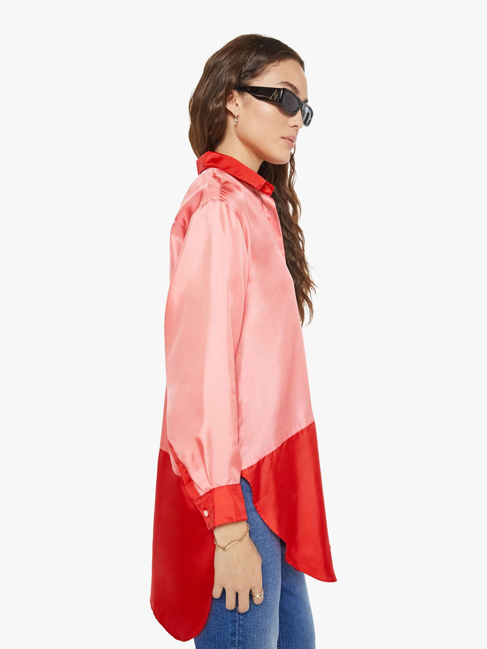 Brands La Prestic Ouiston Liquette Top | Mother Denim ROSE MIX