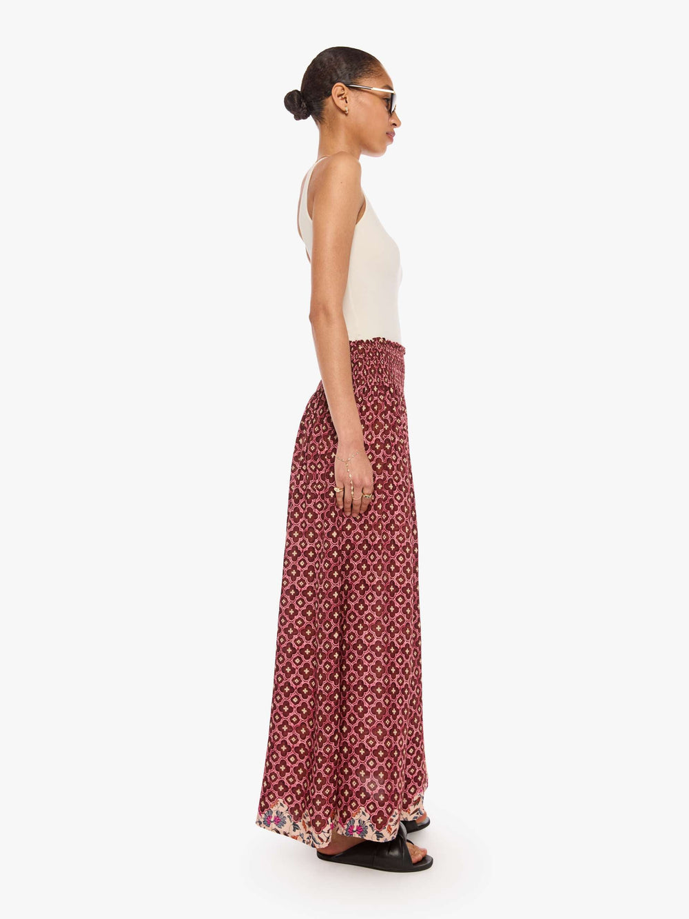 Brands Natalie Martin Bella Skirt | Mother Denim MOSAIC SPICE