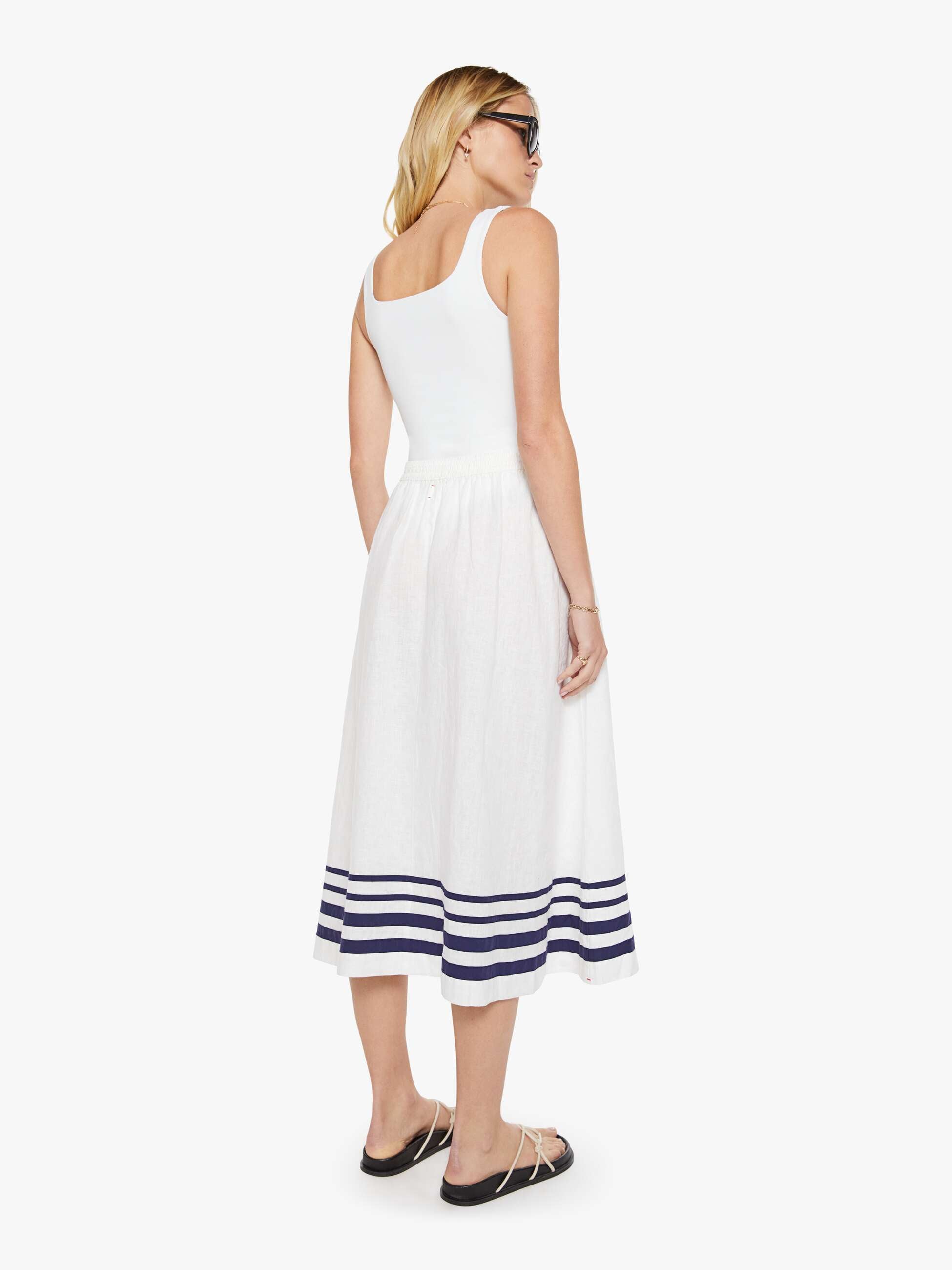 Brands XiRENA Lucille Skirt | Mother Denim White