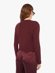 Brands SABLYN Emilia Cardigan | Mother Denim BORDEAUX