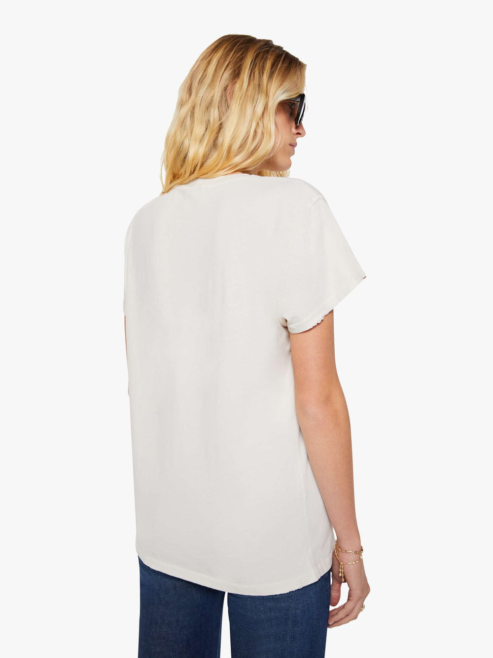 Brands MadeWorn Blondie Tee | Mother Denim White (Natural)