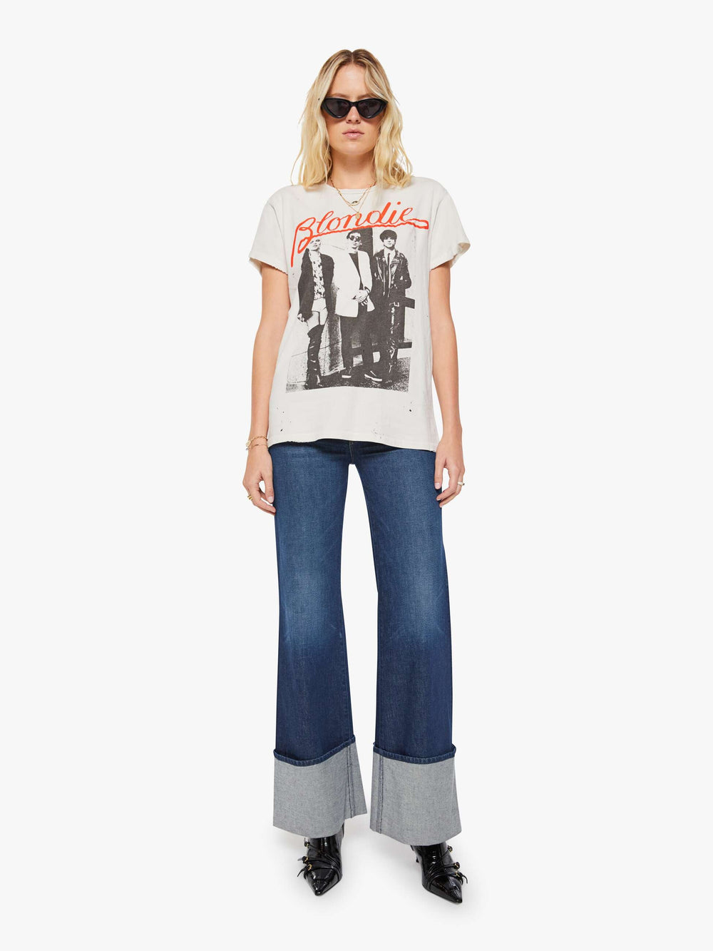 Brands MadeWorn Blondie Tee | Mother Denim White (Natural)