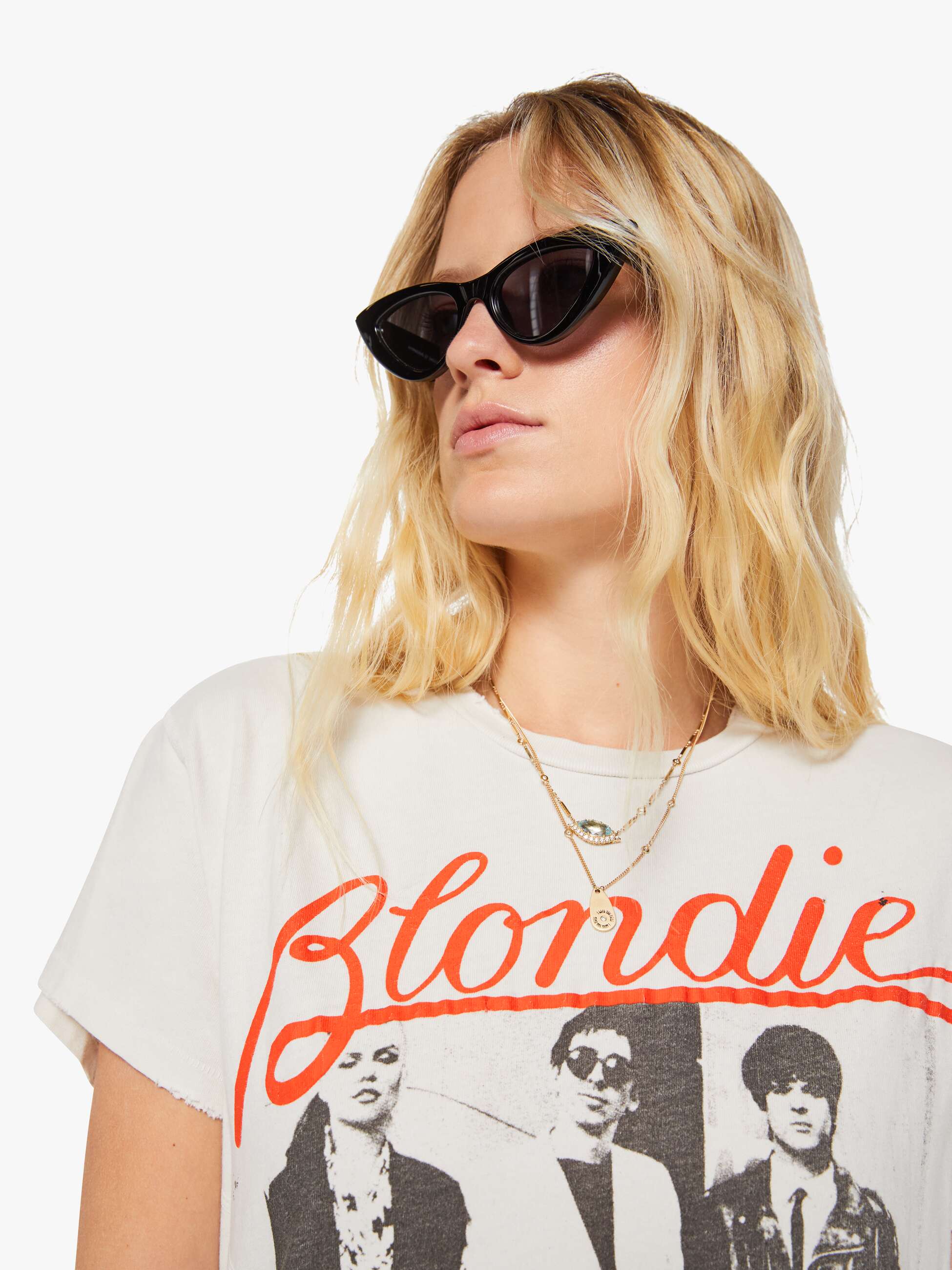 Brands MadeWorn Blondie Tee | Mother Denim White (Natural)