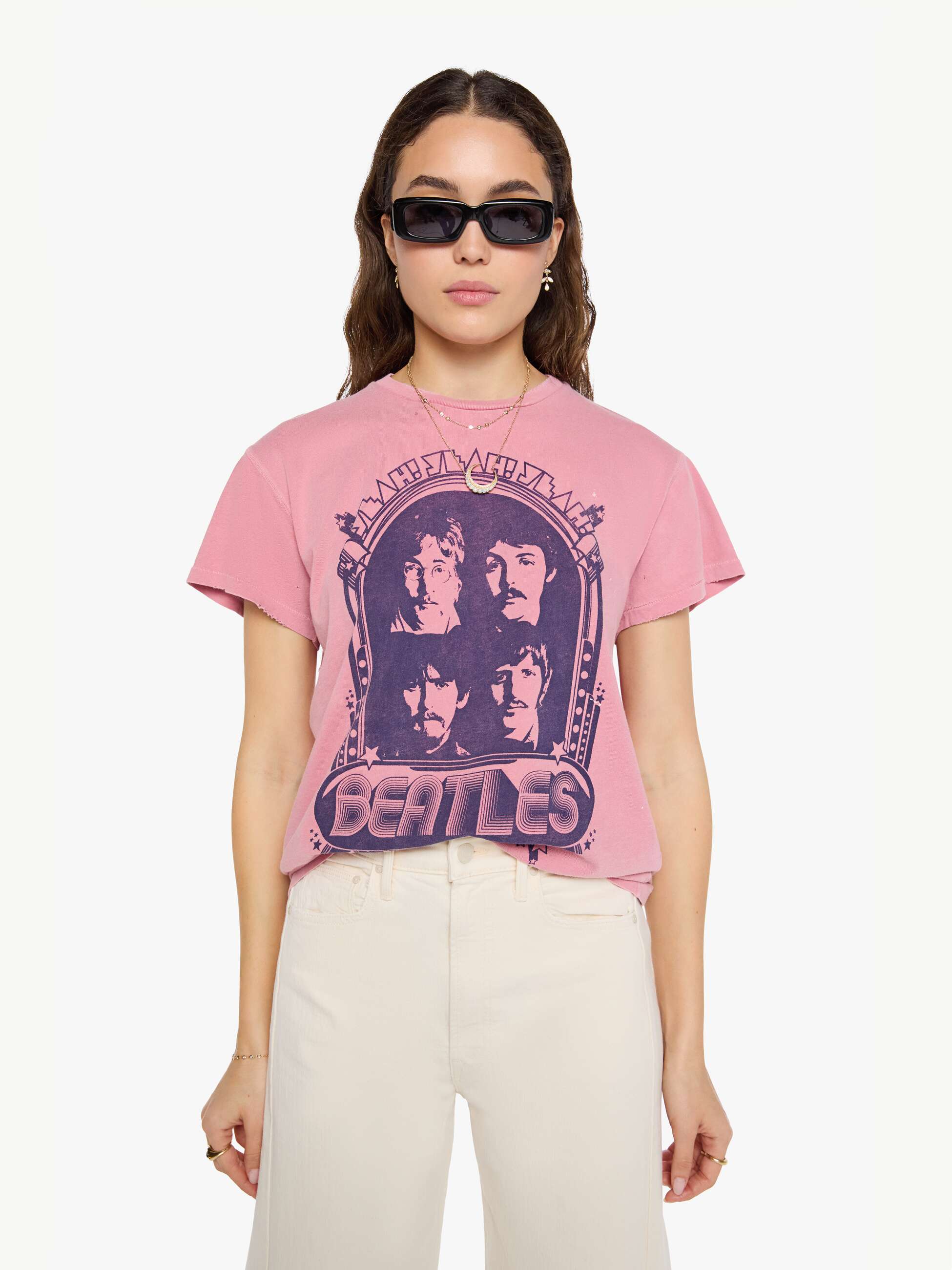 Brands MadeWorn The Beatles Tee | Mother Denim PETAL