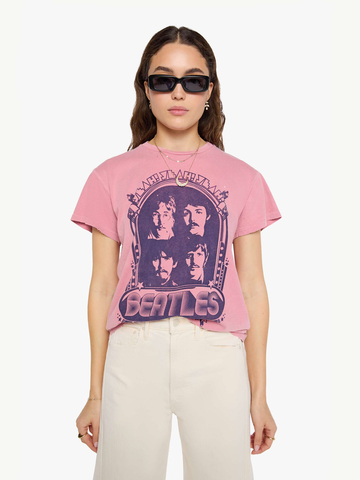 Brands MadeWorn The Beatles Tee | Mother Denim PETAL