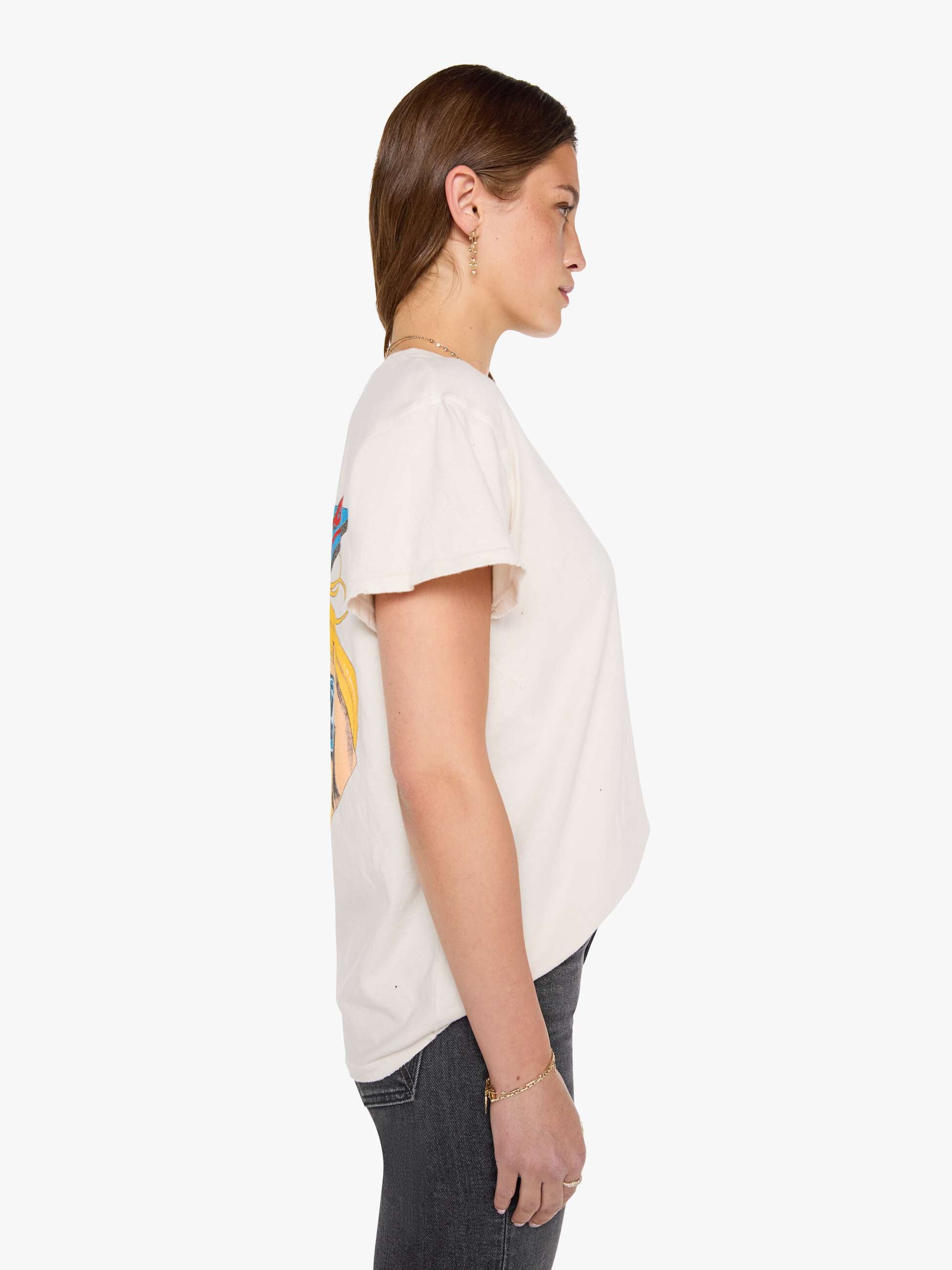 Brands MadeWorn The Beach Boys Tees | Mother Denim White (Natural)