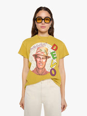 Brands MadeWorn Devo Tee | Mother Denim SANDSTONE