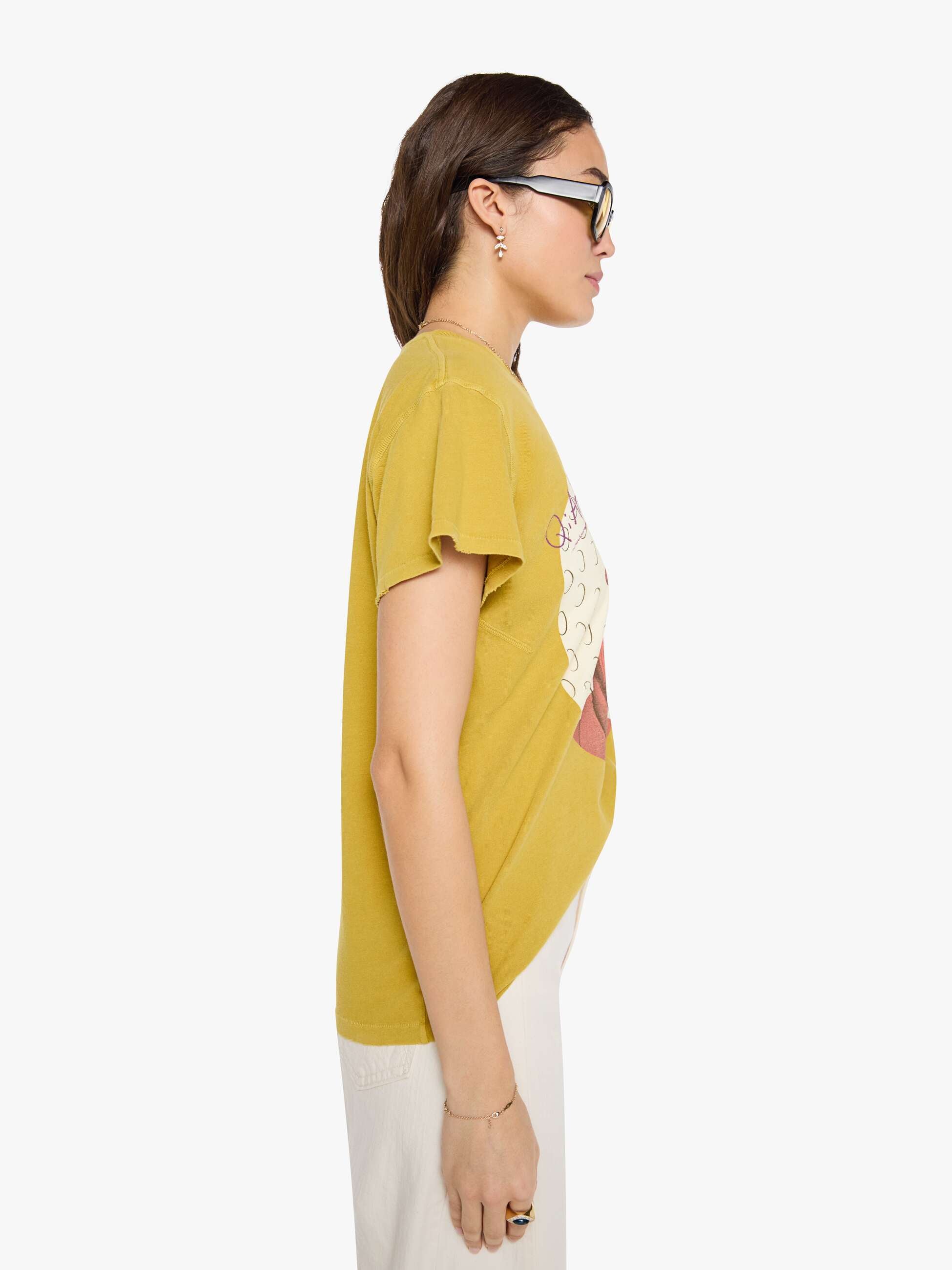 Brands MadeWorn Devo Tee | Mother Denim SANDSTONE
