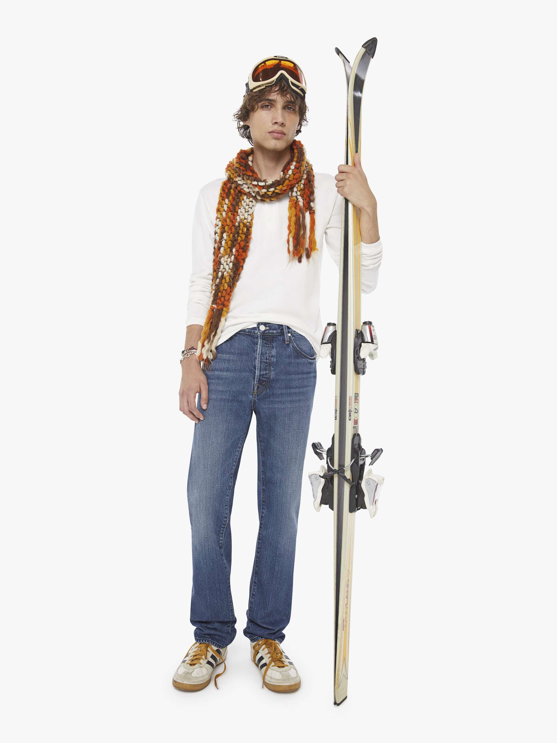 Men THE MEGA NEAT FIRST ROUND ON ME | Mother Denim Blue (Medium)