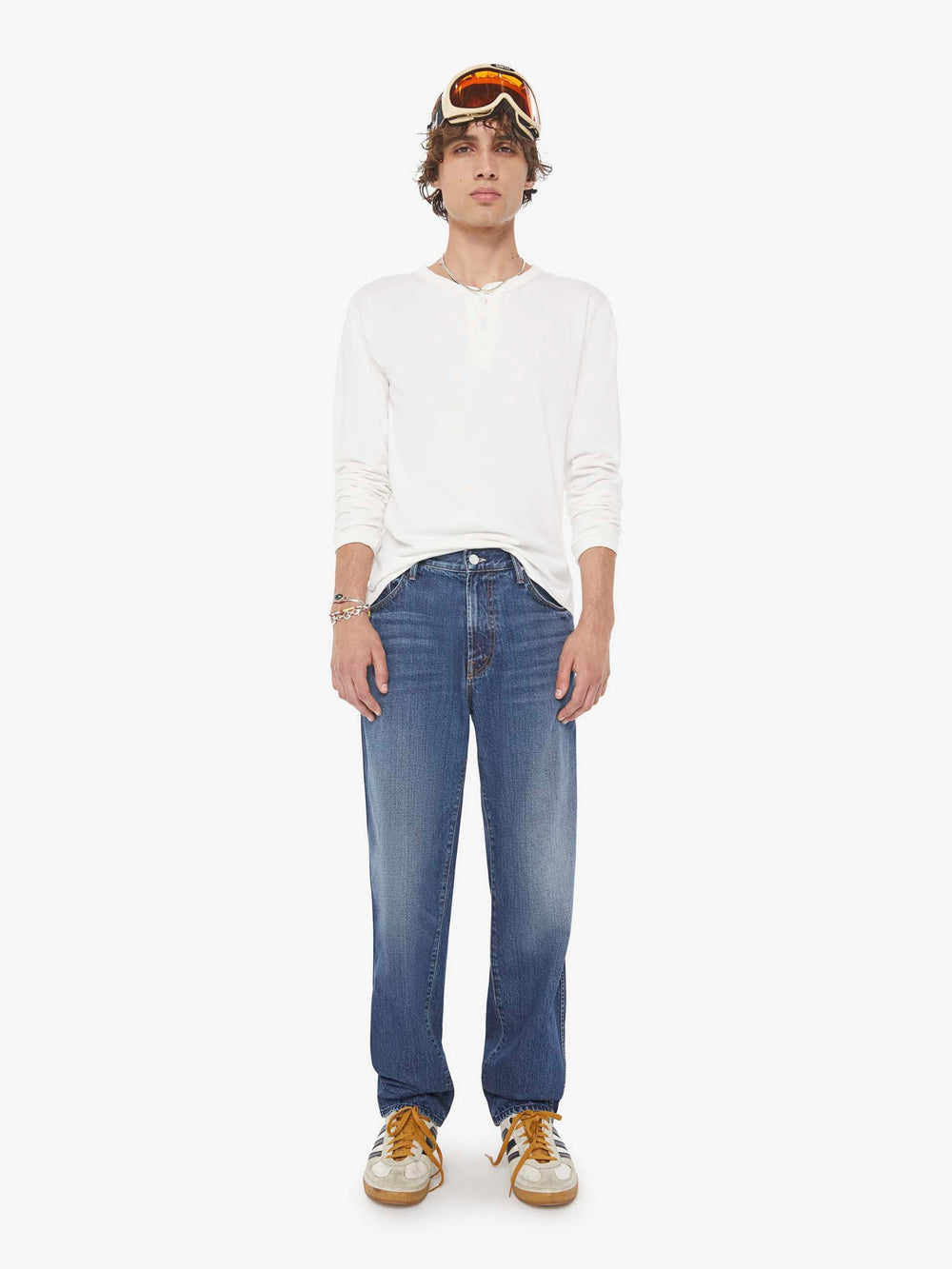 Men The Bronco | Mother Denim Blue (Medium)