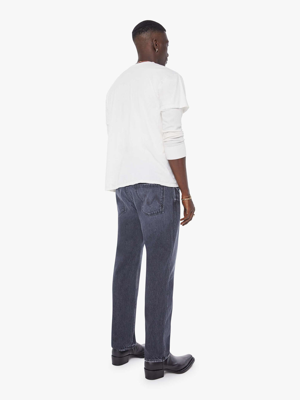 Men The Bronco | Mother Denim Black