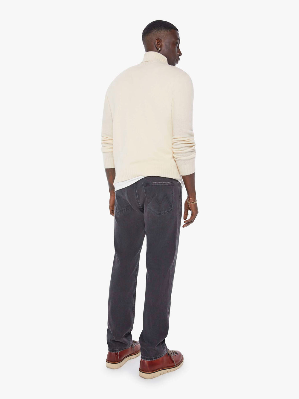 Men The Bronco | Mother Denim Black
