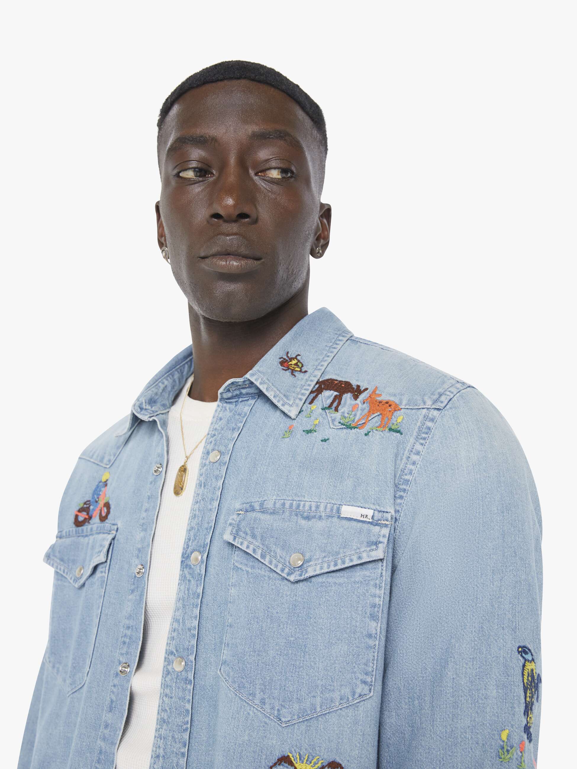 Men The City Slicker | Mother Denim Blue (Light-Pastel)