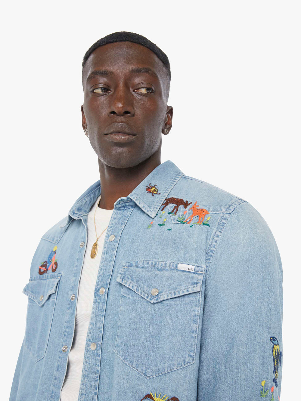 Men The City Slicker | Mother Denim Blue (Light-Pastel)