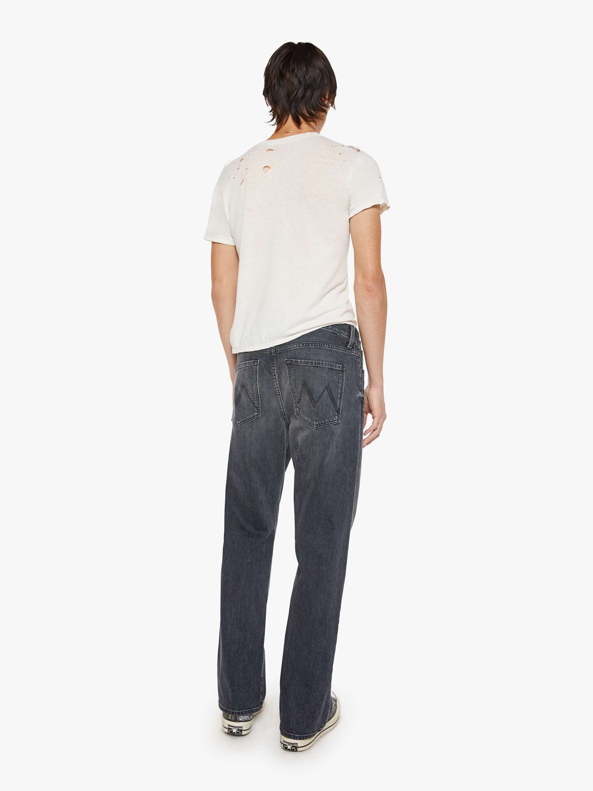 Men The Big Shot | Mother Denim Black