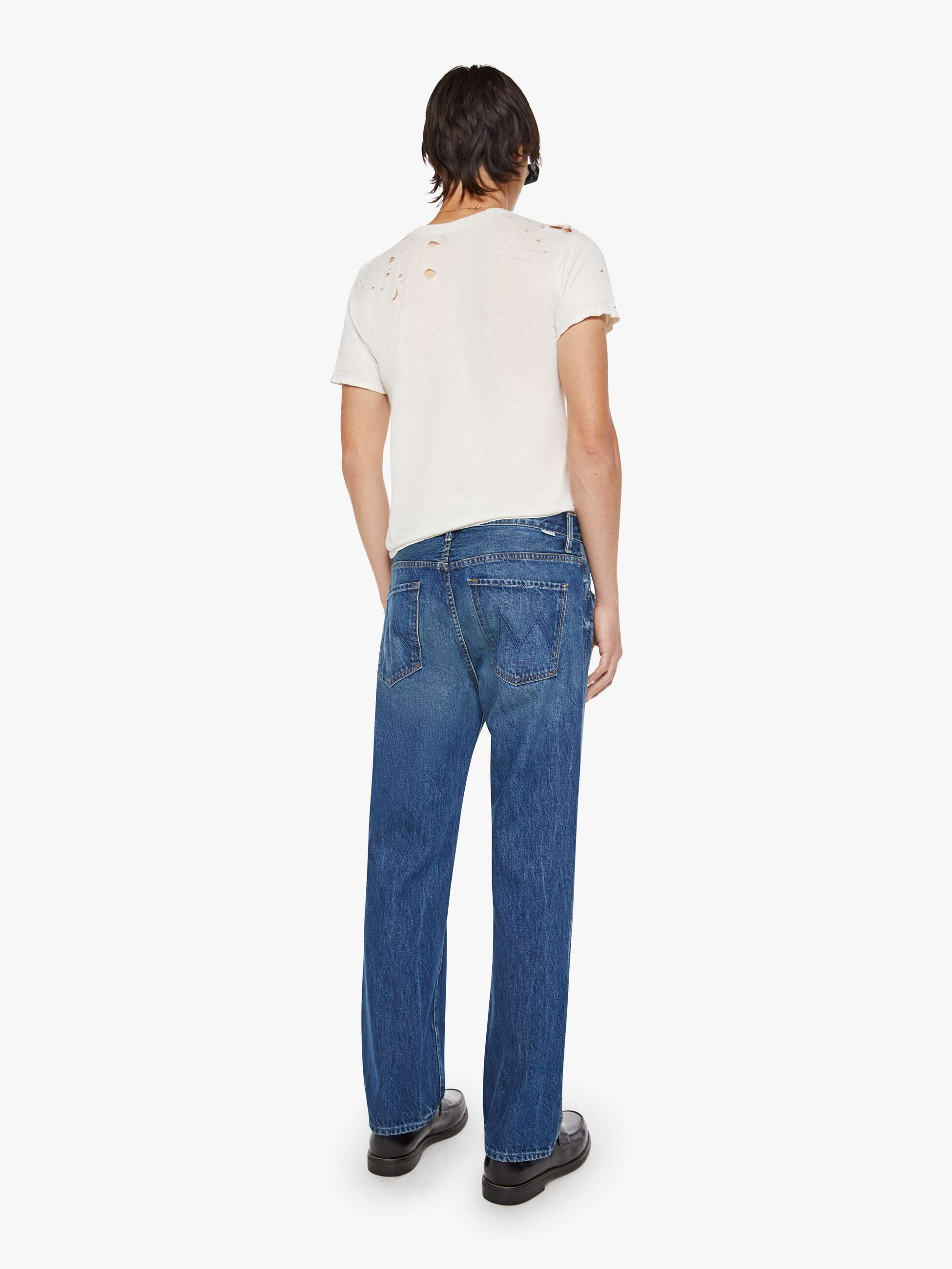 Men The Bronco | Mother Denim Blue (Medium)