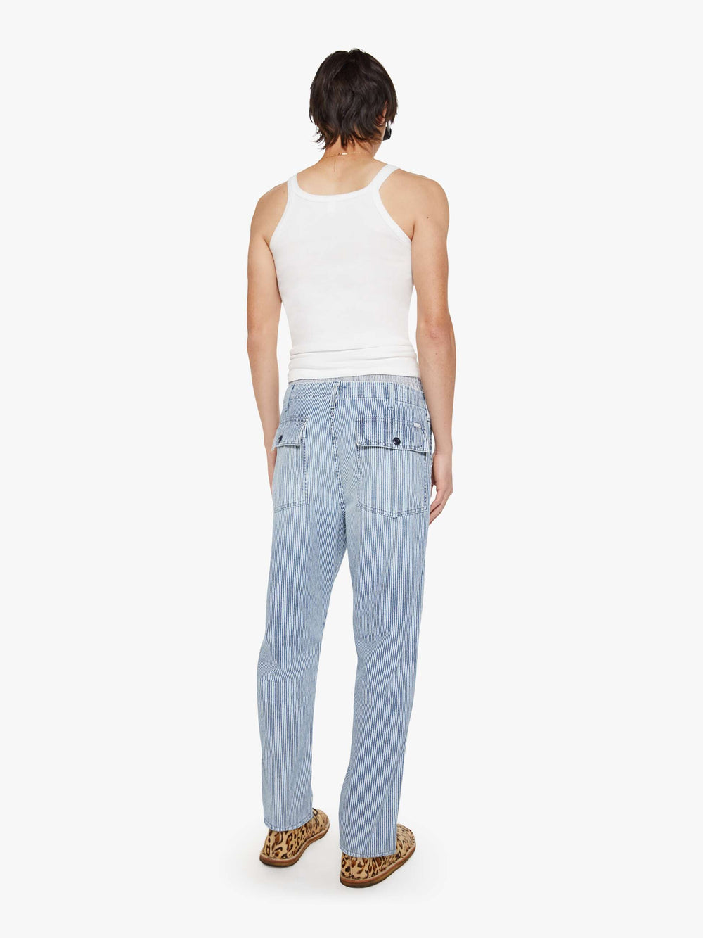 Men The Commando | Mother Denim Blue (Light-Pastel)