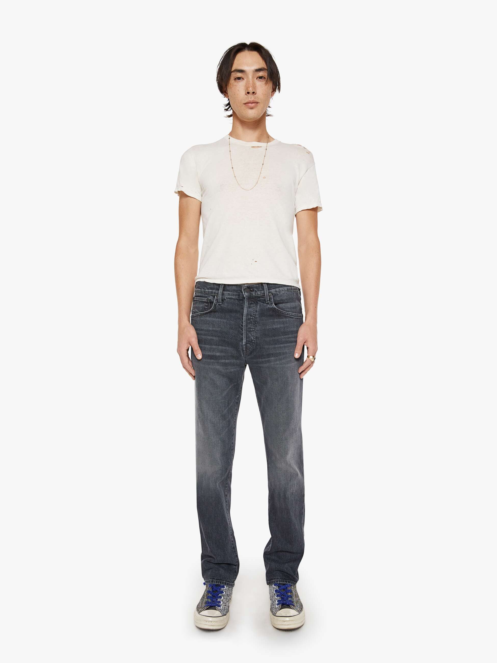Men The Ace | Mother Denim Black