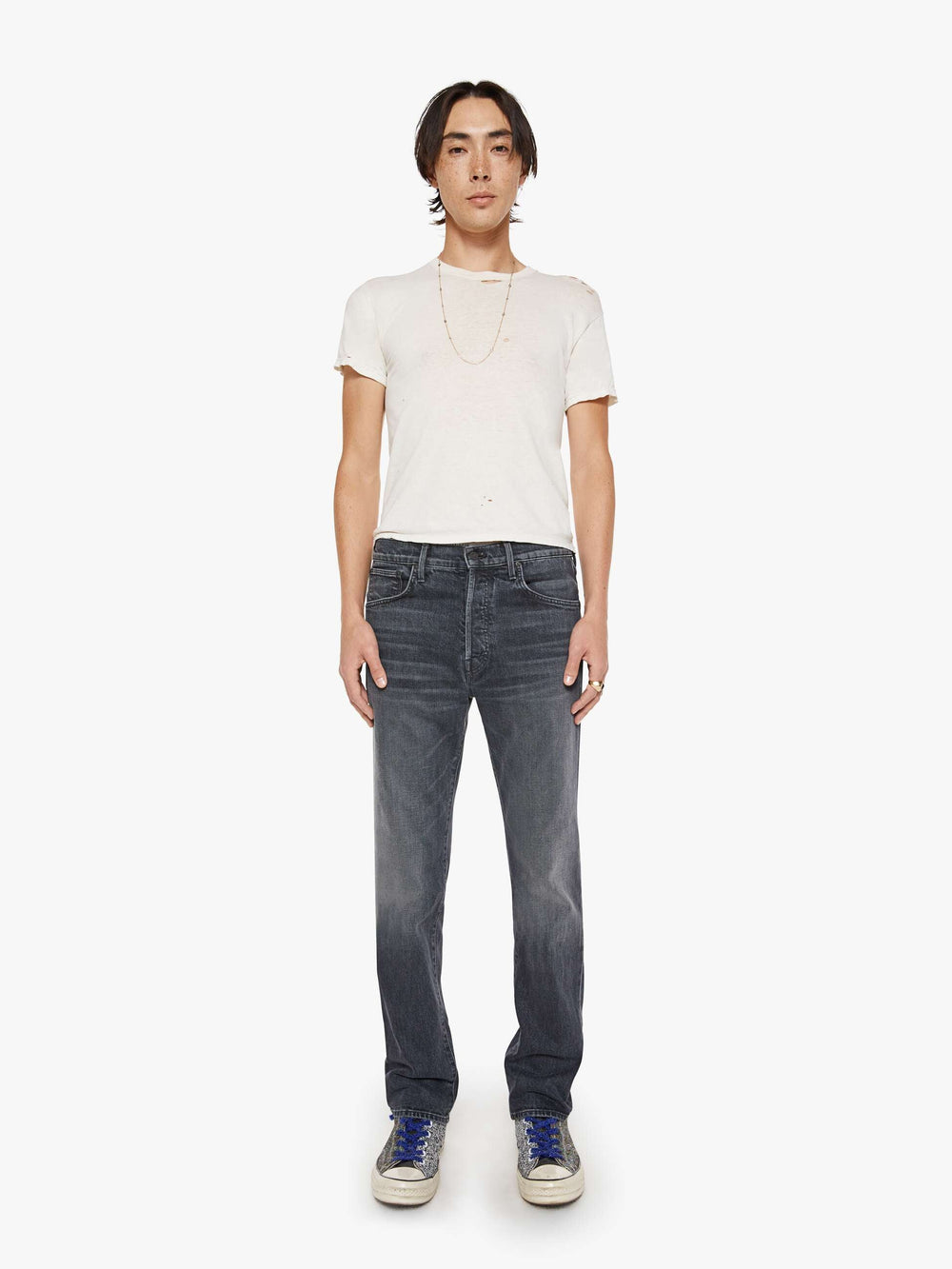 Men The Ace | Mother Denim Black