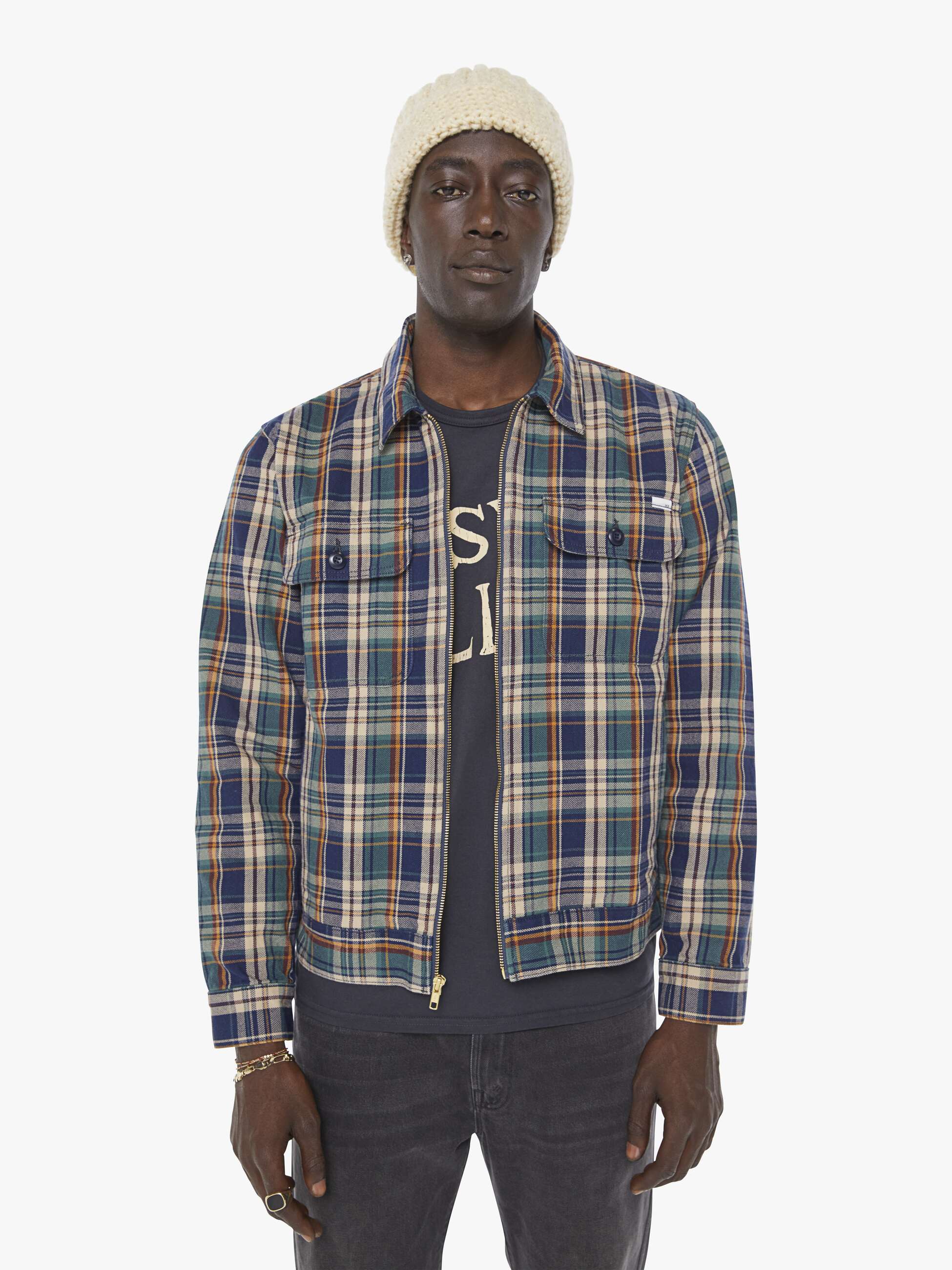 Men The Rounded Freeze Jacket | Mother Denim Assorted (Open)