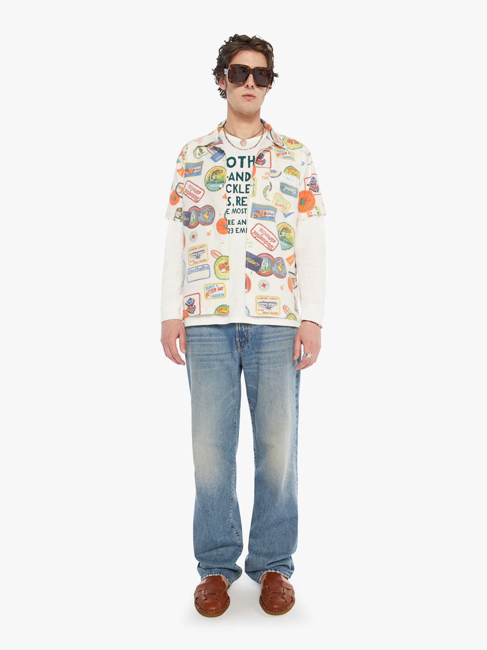 Men The Hooky | Mother Denim Badge Of Honor