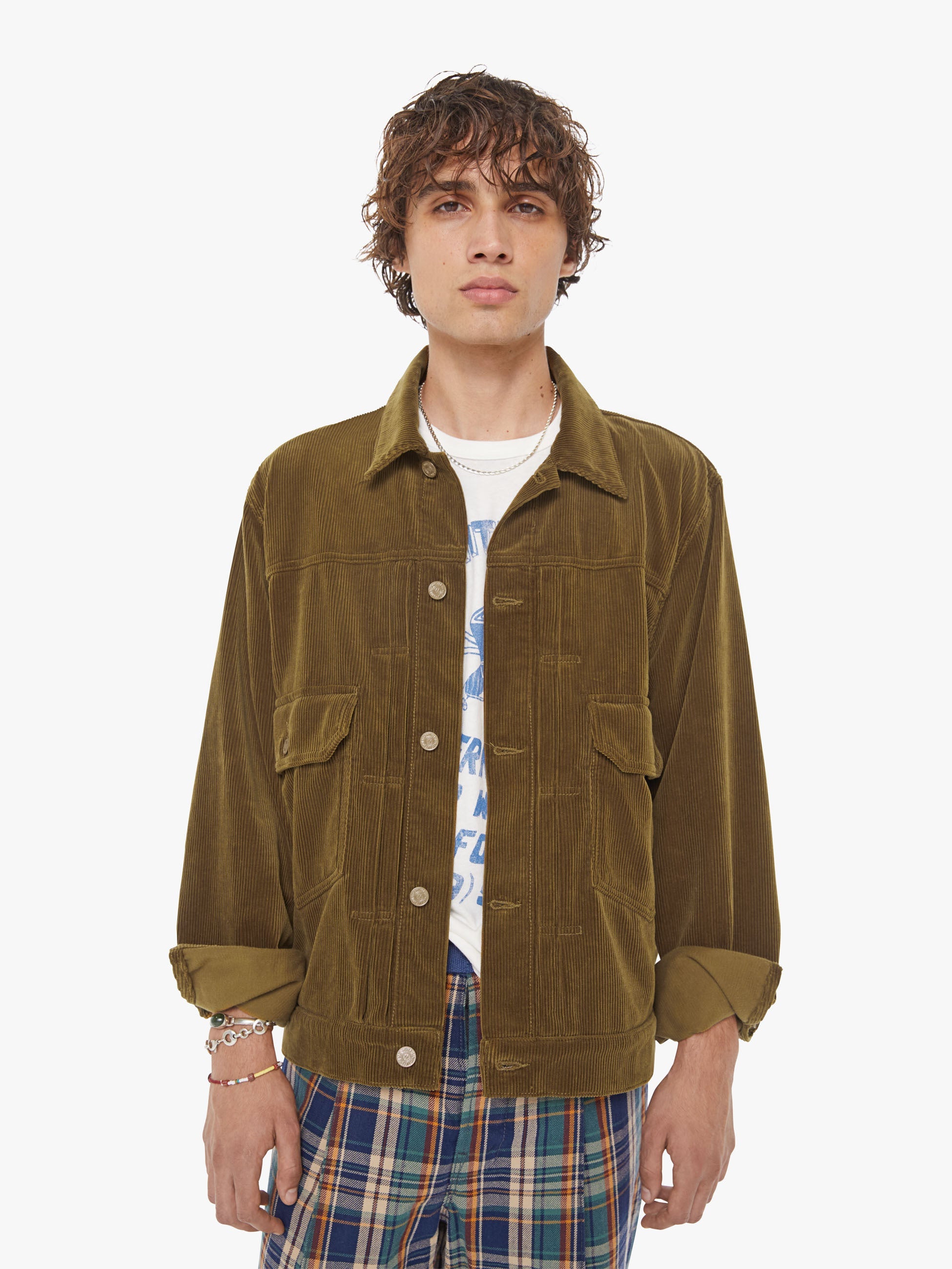Men The Type 2 Big Bro | Mother Denim Brown