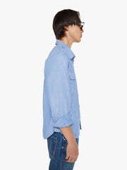 Men The Rounded Freeze | Mother Denim Blue (Medium)