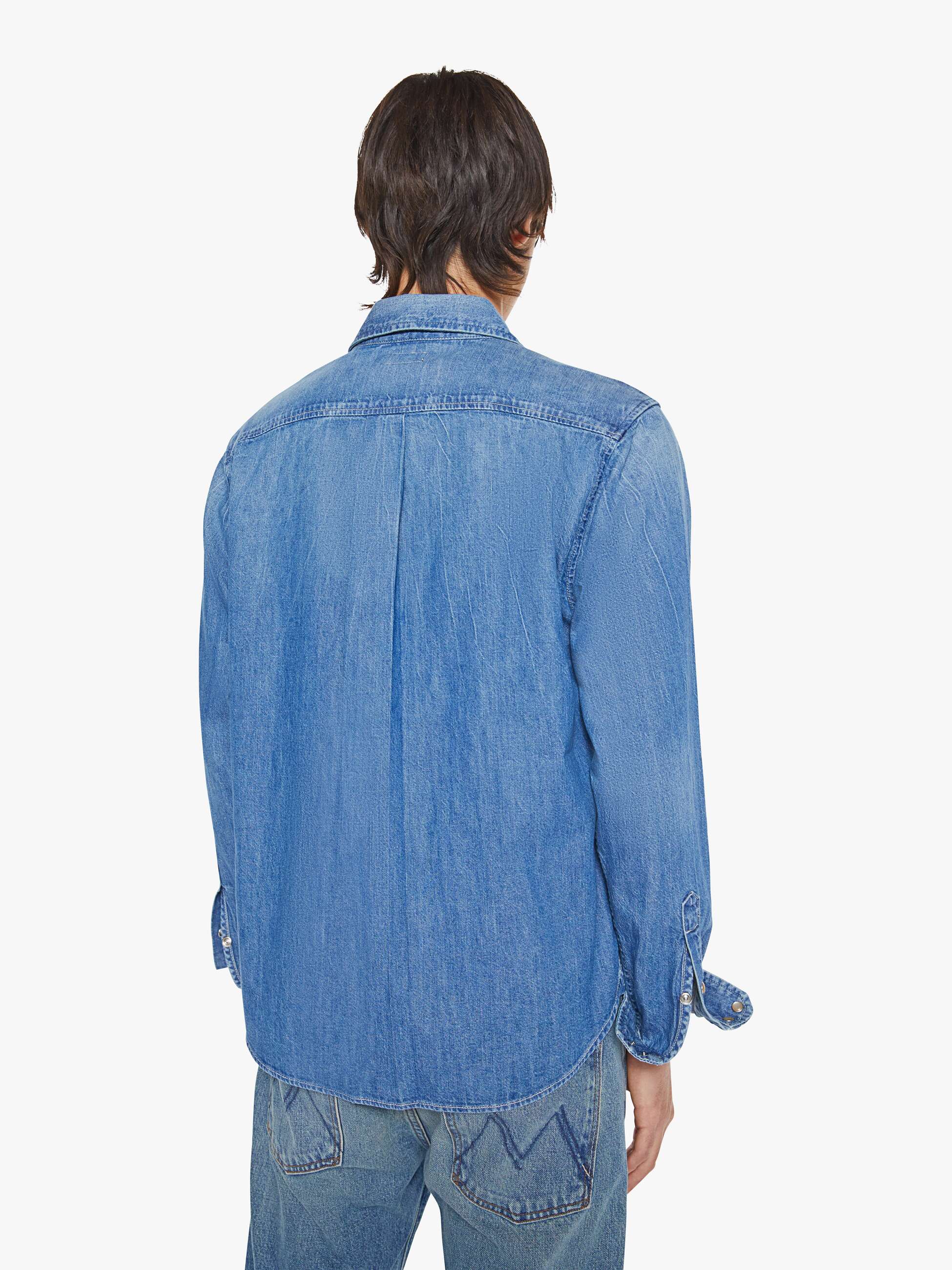 Men The Speed Date | Mother Denim Blue (Medium)