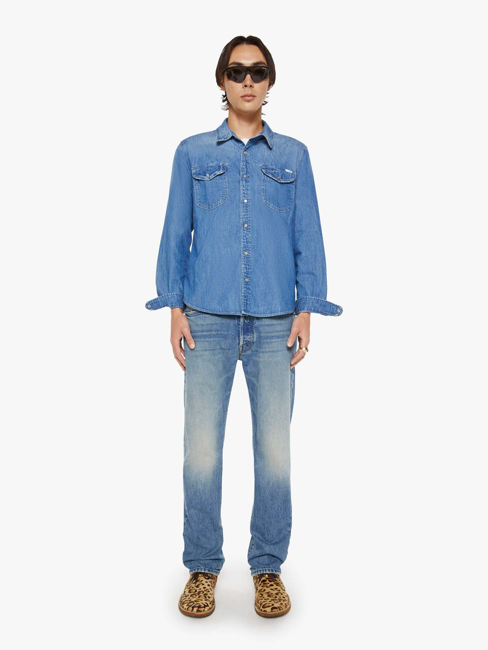 Men The Speed Date | Mother Denim Blue (Medium)