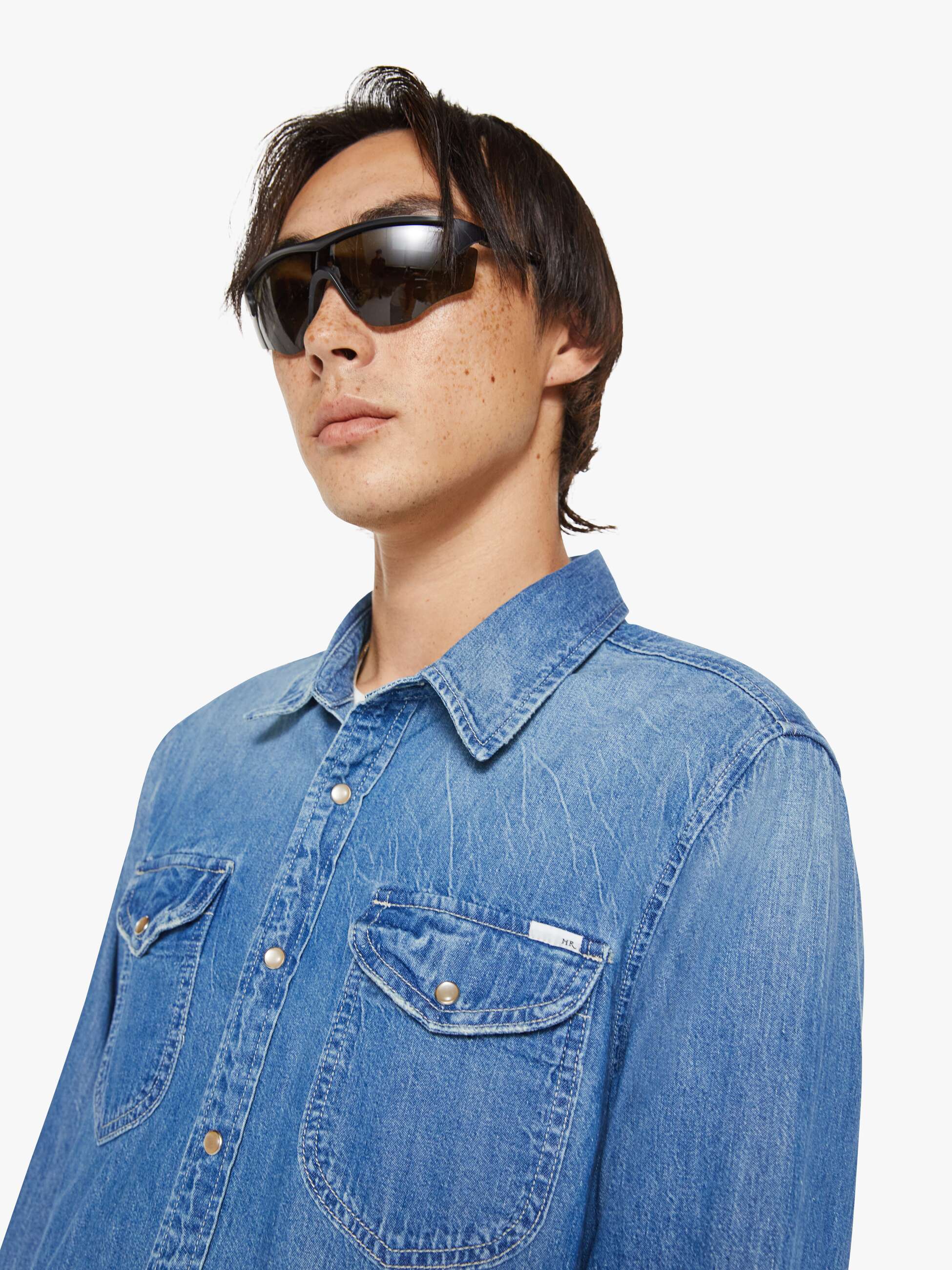 Men The Speed Date | Mother Denim Blue (Medium)