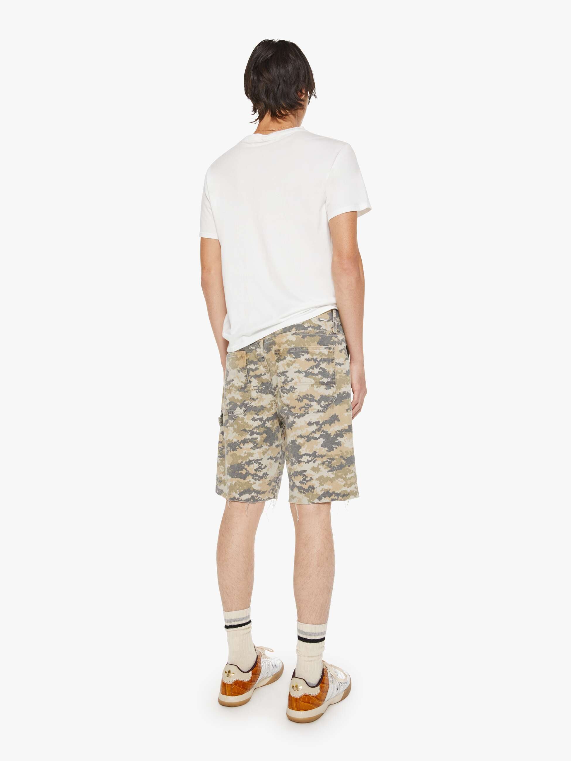 Men The Bees Knees Short Fray | Mother Denim What The Duck Camo