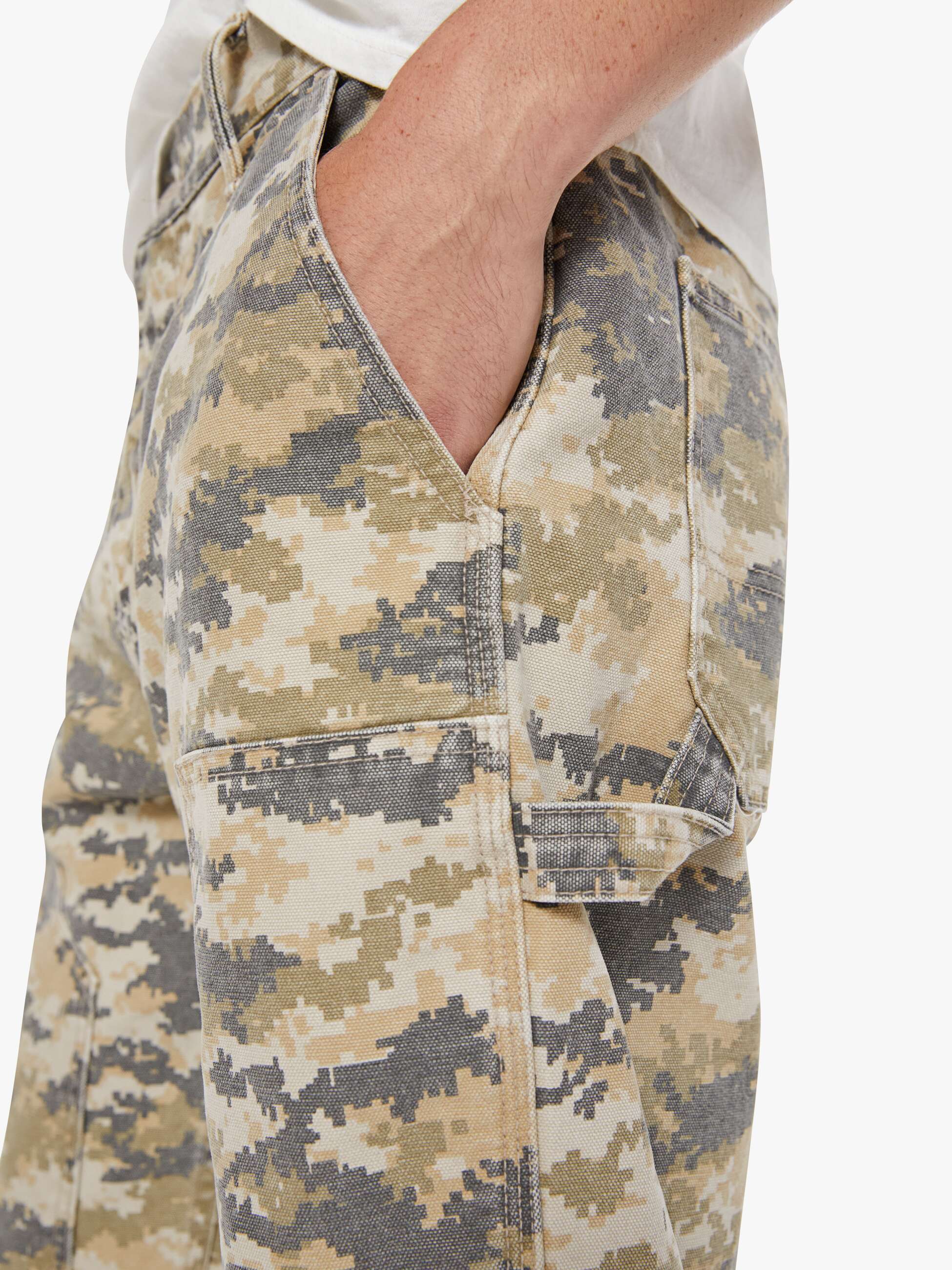Men The Bees Knees Short Fray | Mother Denim What The Duck Camo