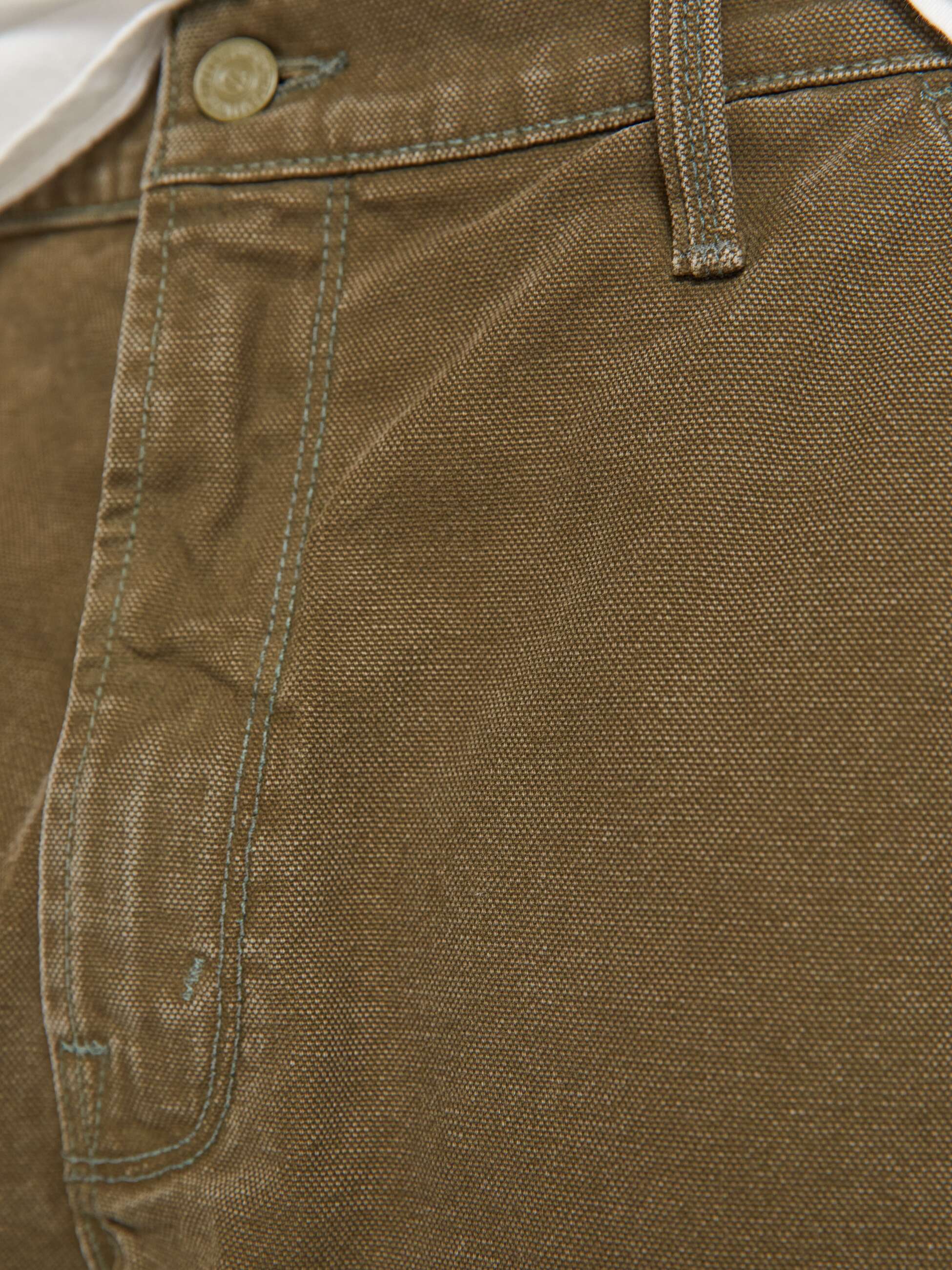 Men The Bees Knees Short Fray | Mother Denim Green (Medium)