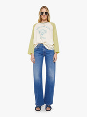 Men The Slugger 3Qtr Fray | Mother Denim Green (Light-Pastel)