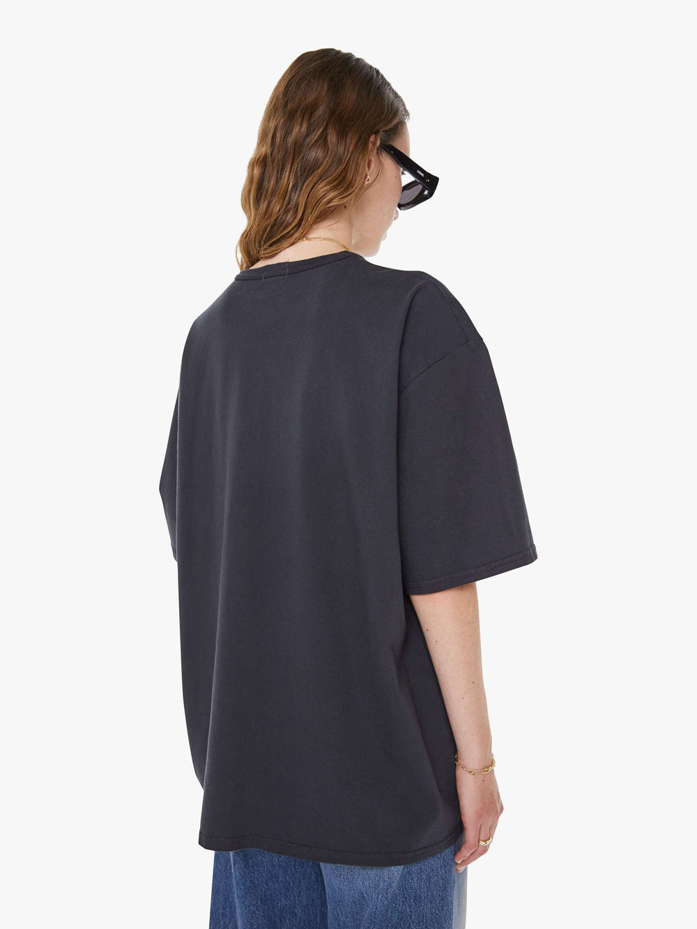 Men The Coops Tee | Mother Denim Black (Charcoal)