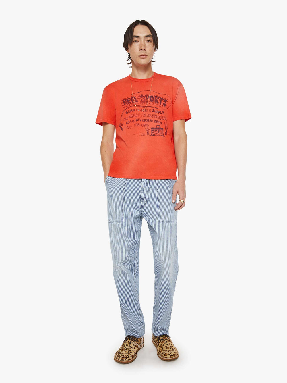 Men The Lowdown | Mother Denim Red